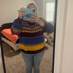 Lane Bryant Burgundy Sweater